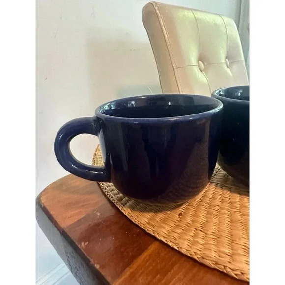 Dark Blue set of Mugs - Picture 4 of 6